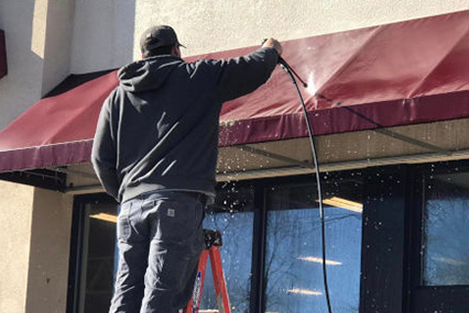 Awning cleaning in Bergen County NJ | D&J Power Washing