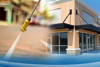 Commercial building wash Bergen County NJ | D&J Power Washing