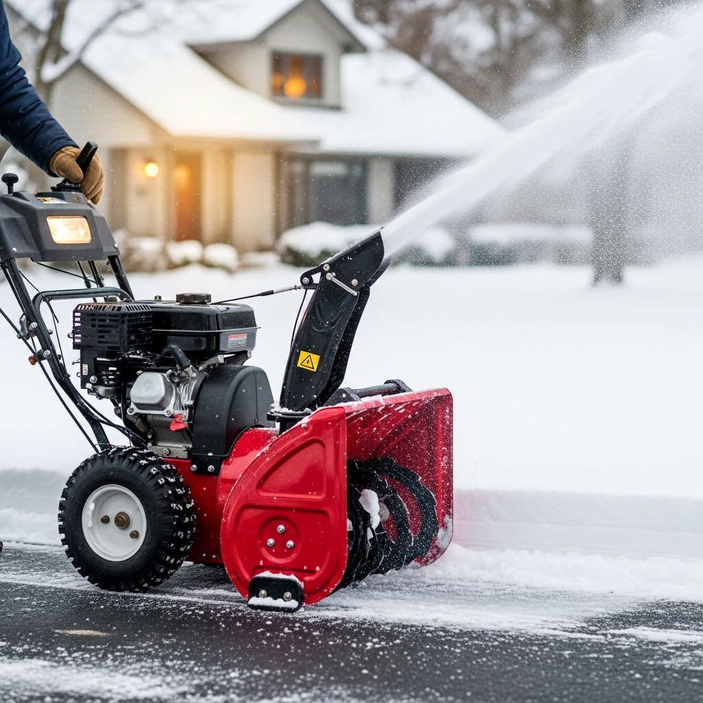 Image_fx cartoon man with a power washer, holding a hose with water coming out. About dj power washing.