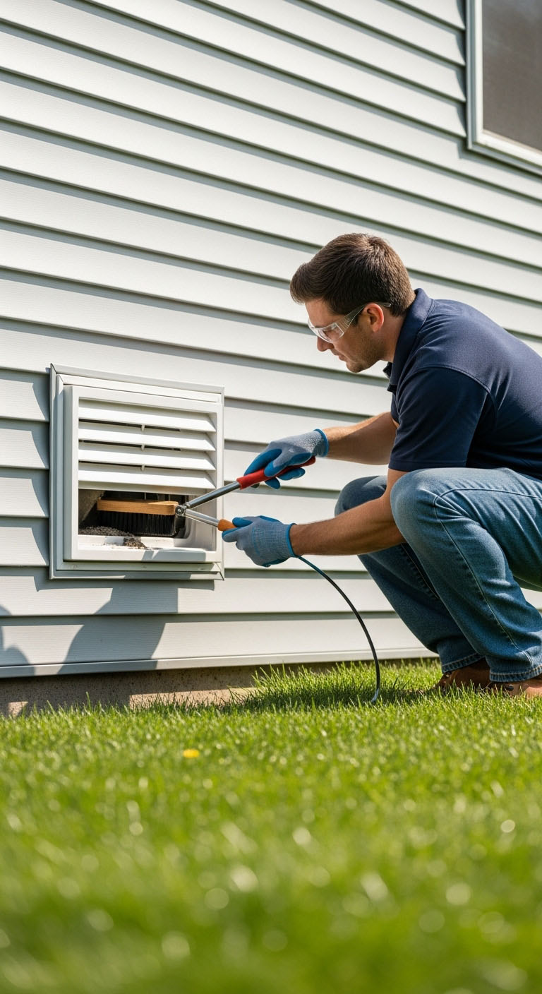 cartoon man with a power washer, holding a hose with water coming out. About dj power washing.